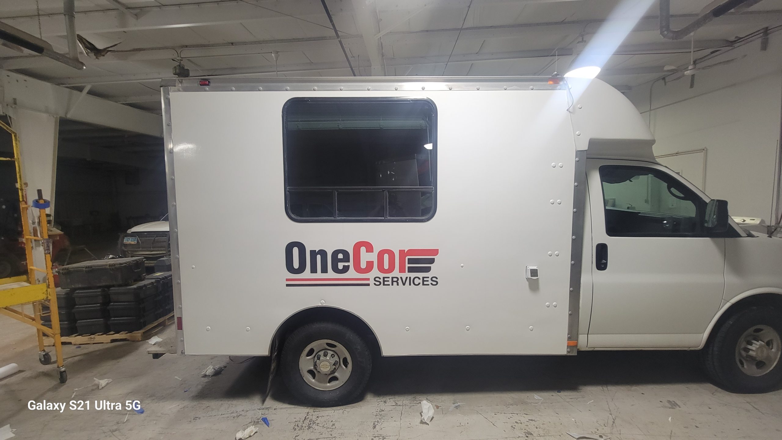 OneCor Services - Service Truck Lettering