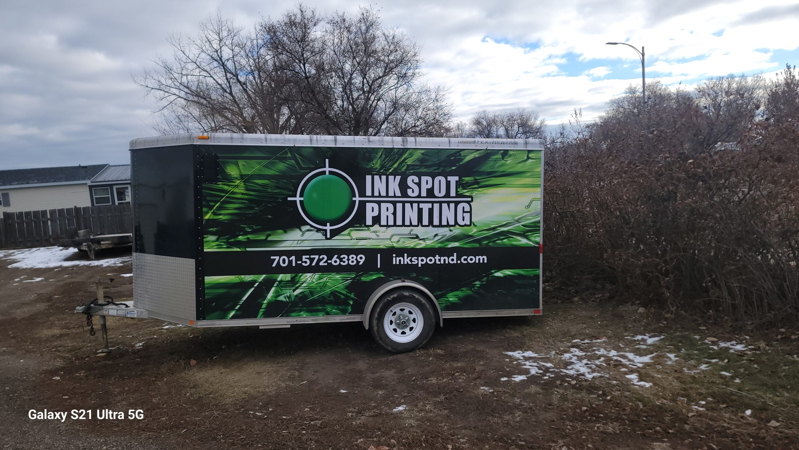 Ink Spot Printing - Trailer Wrap