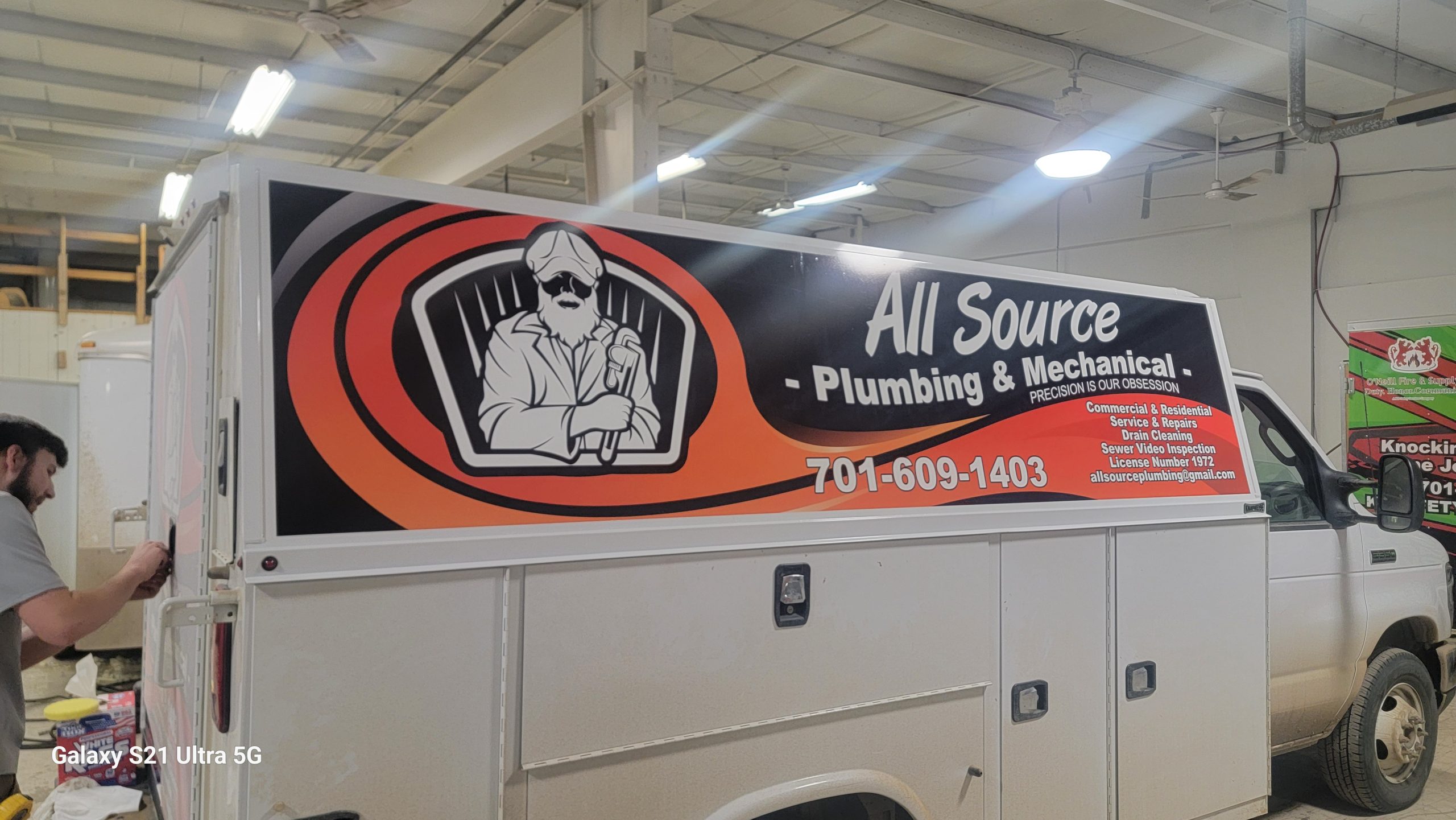 All Source Plumbing & Mechanical - Service Truck Wrap